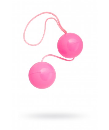 Вагинальные шарики для укрепления мышц розовые 3 см
