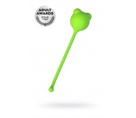 Вагинальный шарик A-Toys зеленый 2,7 см