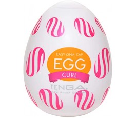 Мастурбатор Tenga Egg Curl Яйцо «Спираль»