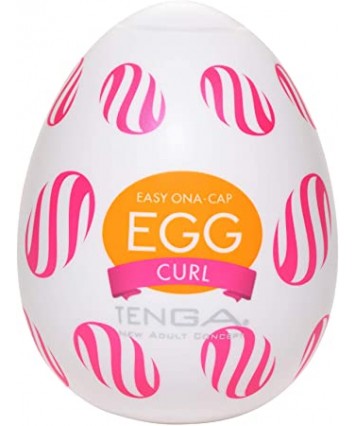 Мастурбатор Tenga Egg Curl Яйцо «Спираль»