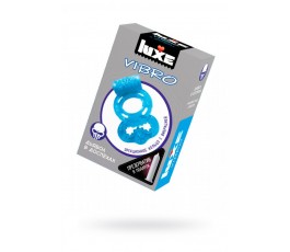 Виброкольцо Дьявол в доспехах + презерватив Luxe Vibro 1 шт