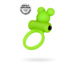 Виброкольцо на пенис A-Toys зеленое 3,1 см