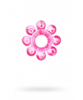 Кольцо гелевое розовое