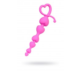 Анальная цепочка ToDo by Toyfa Sweety силикон розовая 18,5 см