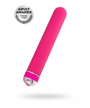 Нереалистичный вибратор A-Toys Mastick 10 режимов розовый 18 см