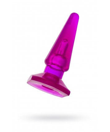 Анальный плаг Toyfa фиолетовый 9,5 см