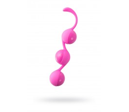 Вагинальные шарики Seven Creations силиконовые розовые 3,5 см