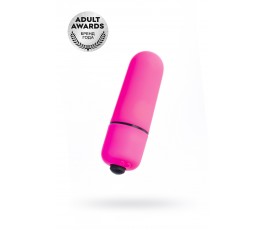 Вибропуля A-Toys однорежимная розовая 5,5 см