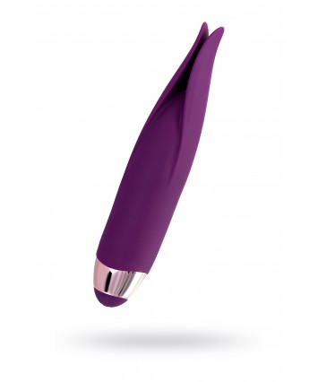 Вибростимулятор L'eroina Flo 10 режимов фиолетовый 18,5 см
