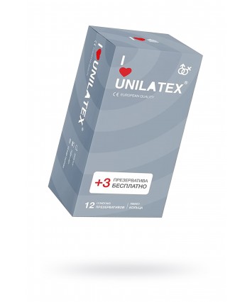 Презервативы Unilatex Ribbed ребристые №15 шт