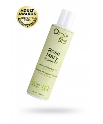 Органическое масло для массажа ORGIE Bio Rosemary с ароматом розмарина 100 мл