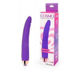 Вибромассажер Cosmo 10 режимов фиолетовый 18 см