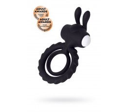 Эрекционное кольцо на пенис Bad Bunny чёрное 9 см