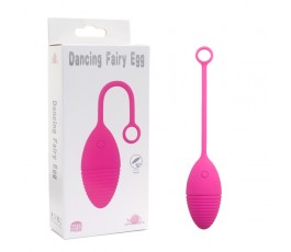 Виброяйцо Dancing Fairy Egg розовое перезаряжаемое