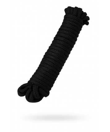 Веревка для бондажа Штучки-дрючки черная 100 см
