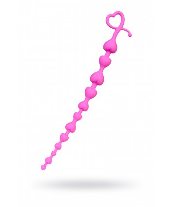 Анальная цепочка ToDo by Toyfa розовая 34 см 