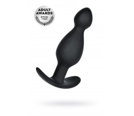 Анальная пробка A-Toys Medium черная 11,5 см