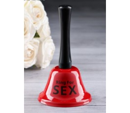 Колокольчик Ring for sex красный