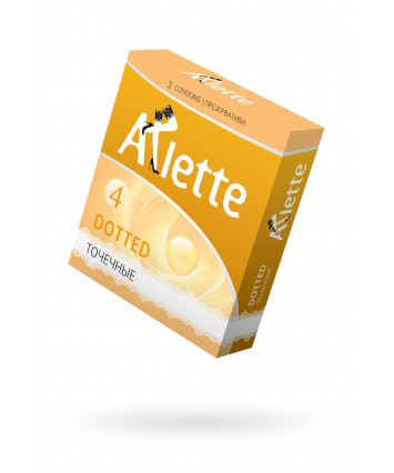 Презервативы ''Arlette'' точечные №3