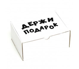 Коробка самосборная «Держи подарок» 23х16,5х10,5 см