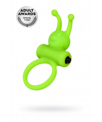 Эрекционное кольцо на пенис A-Toys зеленое 3,1 см