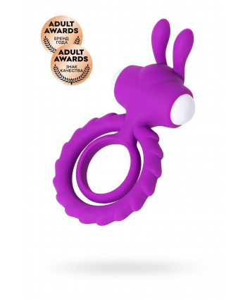 Эрекционное кольцо на пенис Good Bunny фиолетовое 9 см