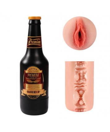 Мастурбатор вагина в пластиковой бутылке 14 см
