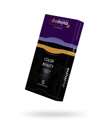 Презервативы Luxe Domino разноцветные №6