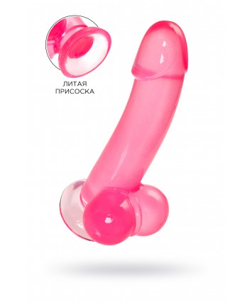 Реалистичный фаллоимитатор A-Toys Fush розовый 18 см