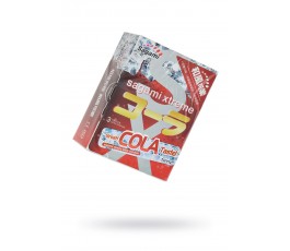 Презервативы Sagami Xtreme Cola латексные с ароматом колы