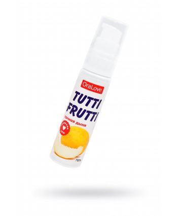 Съедобная гель-смазка Tutti-Frutti сочная дыня 30 г