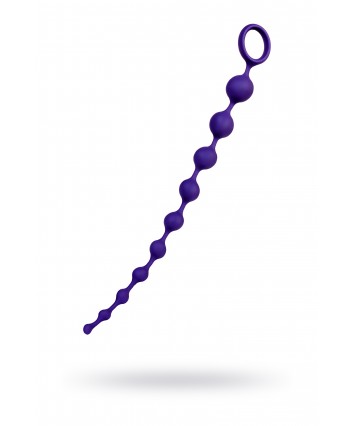 Анальная цепочка ToDo by Toyfa Grape силикон фиолетовая 35 см 