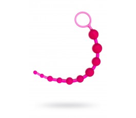 Анальная цепочка розовая ToyFa 26 см