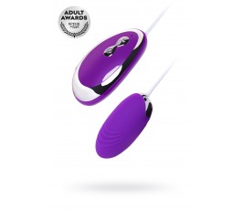 Виброяйцо Toyfa A-Toys силикон фиолетовый 6,5 см