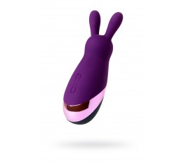 Стимулятор эрогенных зон Eromantica Bunny силикон фиолетовый 21,5 см