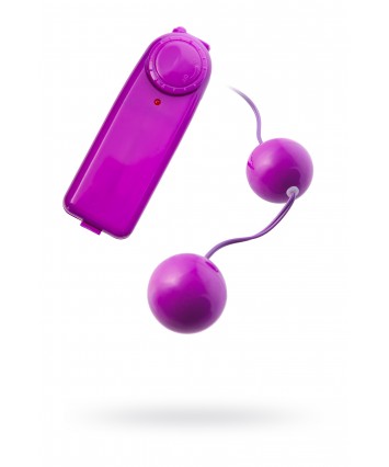 Вагинальные шарики с вибрацией фиолетовые
