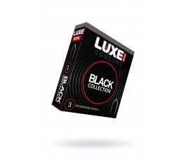 Презервативы Luxe Royal Black Collection №3