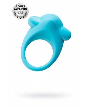 Эрекционное кольцо силикон голубое Toyfa A-Toys 5,2 см