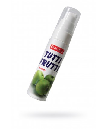 Съедобная гель-смазка Tutti-Frutti яблоко 30 г