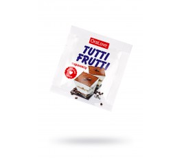 Съедобная гель-смазка Tutti-Frutti со вкусом тирамису 4г 