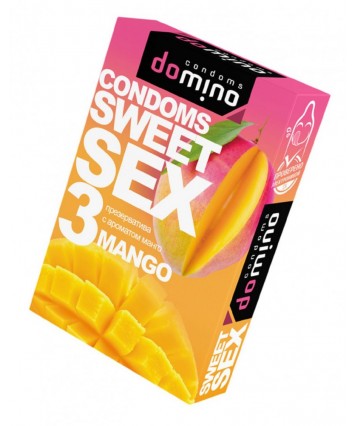 Презервативы для орального секса Luxe Sweetsex манго №3