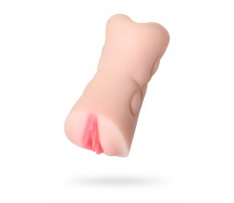 Мастурбатор реалистичный Toyfa Juicy Pussy вагина и анус телесный 16 см