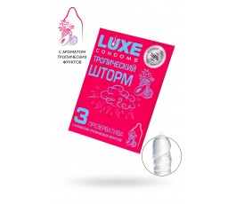 Презервативы Luxe конверт Тропический шторм манго 18 см 3 шт