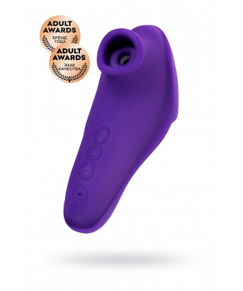 Клиторальный стимулятор - насадка JOS Swizzy фиолетовый 12 см